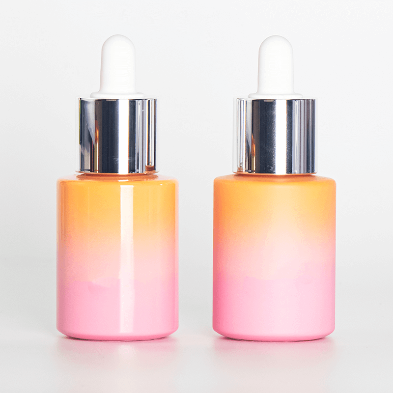 30ml gradient color dropper bottles