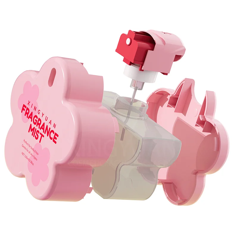 Flower shape fragrance bottle