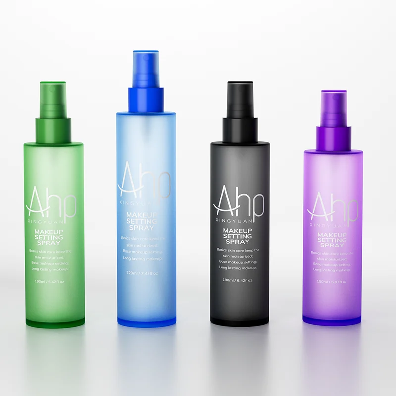 Frosted PET toner bottles